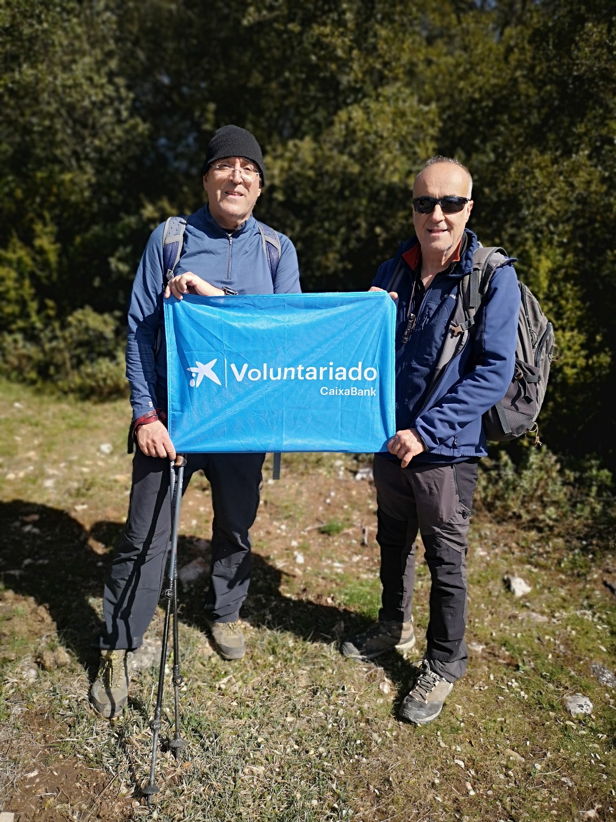 David Pérez, voluntari de CaixaBank