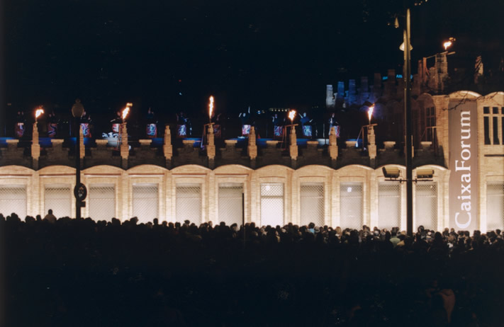 Inauguración de CaixaForum de Barcelona