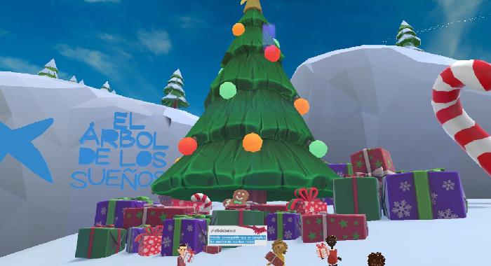 CaixaBank celebrates Christmas in the metaverse with virtual festive activities for children