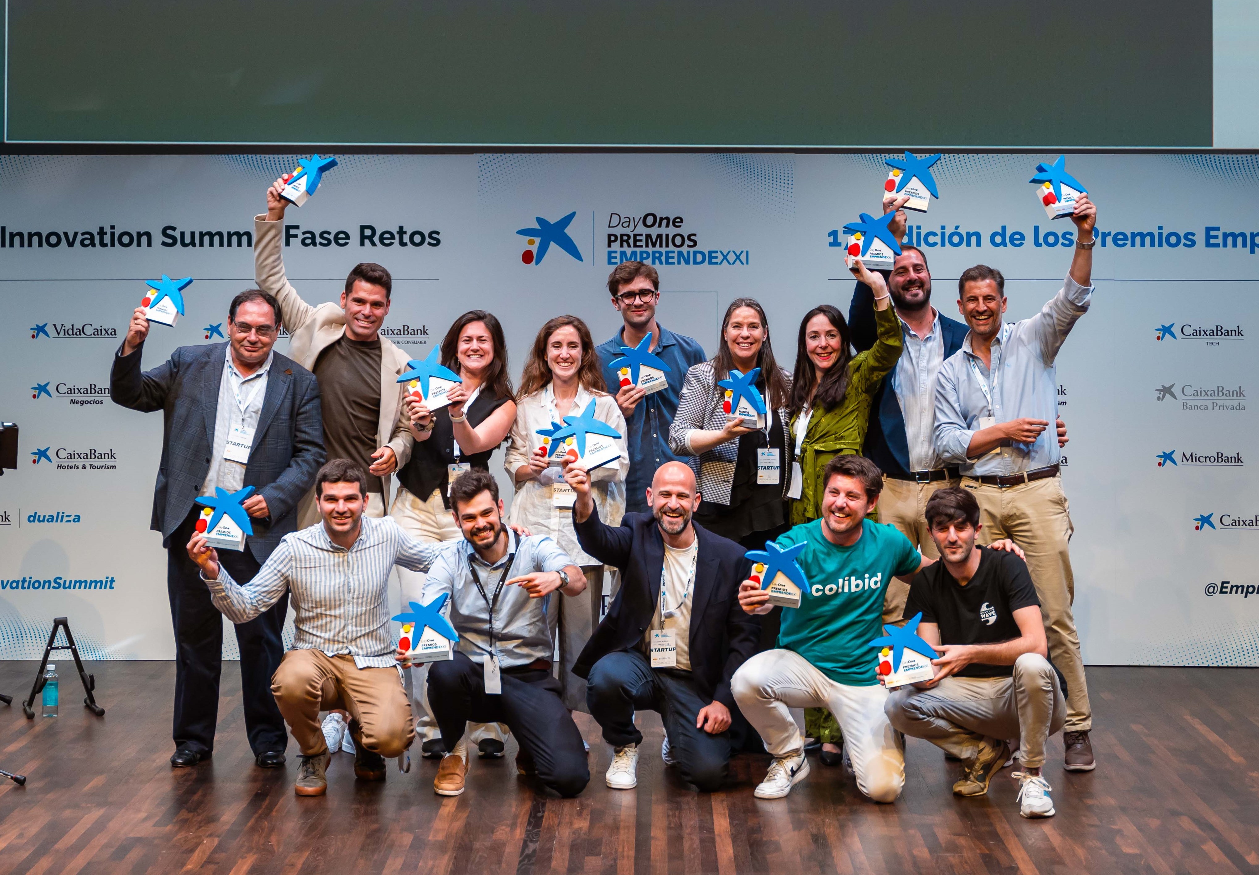 Ganadores de la 17ª edición de los Premios EmprendeXXI.